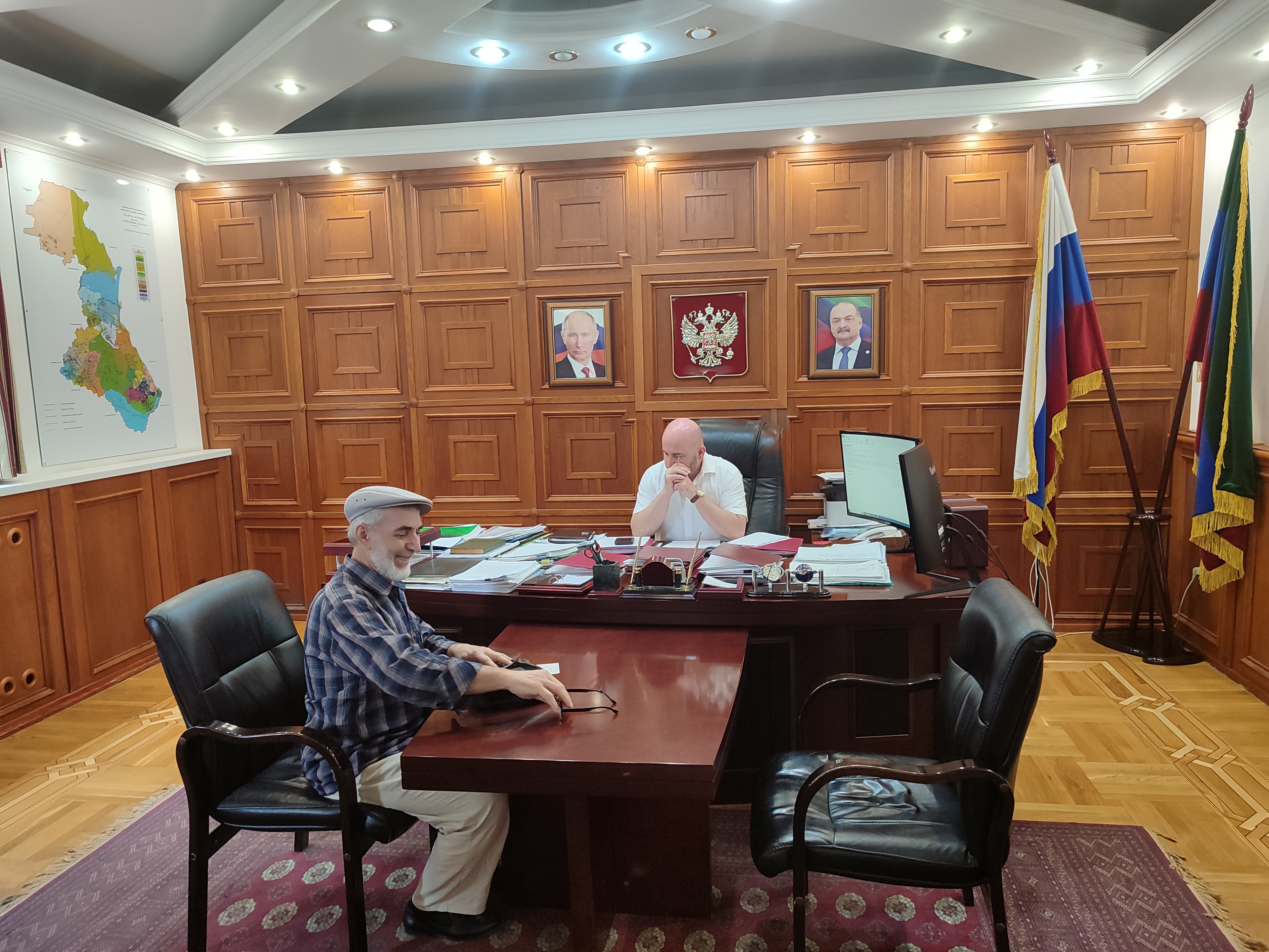 Руководитель Даглесхоза провёл приём граждан